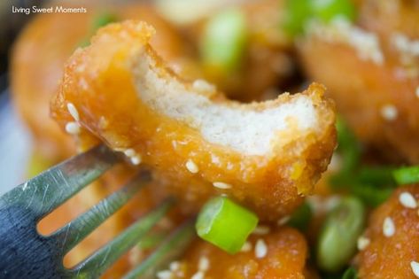 This delicious quick Crispy Orange Chicken recipe uses Chicken Nuggets and is ready on your table in 15 minutes or less. For an easy weeknight dinner idea Chicken Nugget Orange Chicken, Tyson Chicken Nuggets Recipes, Crispy Orange Chicken Recipe, Crispy Orange Chicken, Nugget Recipes, Tyson Chicken, Apple Cider Vinegar Chicken, What Is For Dinner, Chicken Nugget Recipes