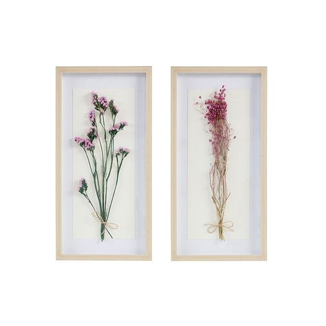 Show off your personality when you decorate with this Madison Park Avant Garden Floral Shadowbox Wall Decor 2-piece Set. Show off your personality when you decorate with this Madison Park Avant Garden Floral Shadowbox Wall Decor 2-piece Set. Sundried flowers dyed and placed under glass Two pieces: 24"H x 12"W x 1.25"D (each) Weight: 6.8 lbs. Polystyrene, MDF, paper, flower Attached sawtooth hook Vertical display Spot clean Imported Size: 12X24. Color: Multicolor. Gender: unisex. Age Group: adult Shadow Box Wall Decor, Shadow Box Wall, Avant Garden, Charming Farmhouse, Flower Shadow Box, Farm House Colors, Box Wall, American Signature Furniture, Mdf Frame