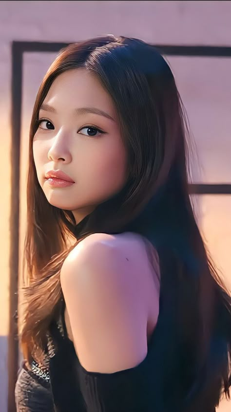 Kim Hair, Black Pink Jennie, Jennie Black, Black Pink Background, Blink Book, Jennie Ruby Jane, Blackpink Wallpaper, Jennie Kim Blackpink, Ruby Jane