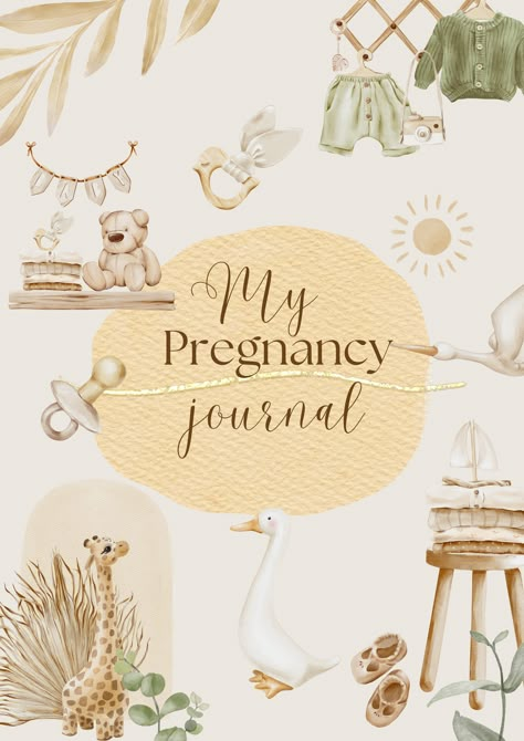 Digital pregnancy journal, mom to be journal Pregnancy Journal Prompts, Pregnancy Journal Ideas, Pregnancy Milestones, Pregnancy Planner, Week Planner, Pregnancy Journal, Journal Digital, Pregnancy Journey, Mom To Be