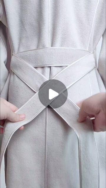 How To Tie A Romper Bow, Pants Bow Tutorial, How To Tie A Belt Bow On Pants, Knot For Dress, How To Tie A Cute Bow On Dress, How To Tie A Bow On A Jumpsuit, Tie A Flat Bow, Perfect Bow Tutorial Clothes, Dress Knot Tie