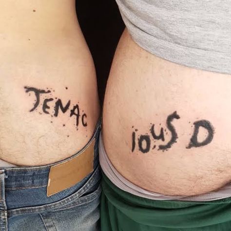 Tenacious D Tattoo, Tenacious Tattoo, Tenacious D, D Tattoo, Little Tattoos, Fish Tattoos, Jesus Fish Tattoo, Tattoo Quotes, Tatting