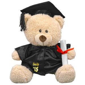 Graduation Teddy Bear, Graduation Bear, Graduation Cap And Gown, Personalised Teddy Bears, High School Graduation Gifts, Personalized Dolls, Stuffed Bear, Nurse Graduation Gift, Cap And Gown