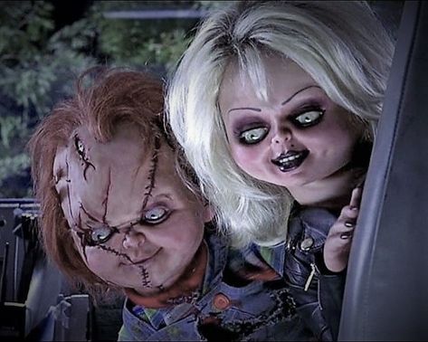 Glitch Movie, Chucky Tv Series, Chucky And His Bride, Seed Of Chucky, Tiffany Bride Of Chucky, Tiffany Bride, Chucky Series, Music Grunge, Chucky Movies