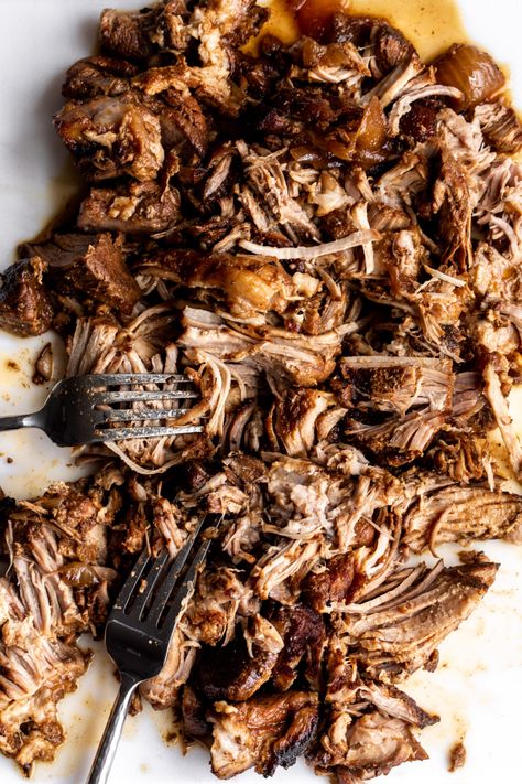 Oven Braised Pulled Pork (Slow Cooker ) & Homemade BBQ Sauce Dutch Oven Pulled Pork, Pulled Pork Oven Recipe, Braised Pulled Pork, Dr Pepper Pulled Pork, Pulled Pork Oven, Rootbeer Pulled Pork, Company Recipes, Beer Pulled Pork, Pulled Pork Recipe