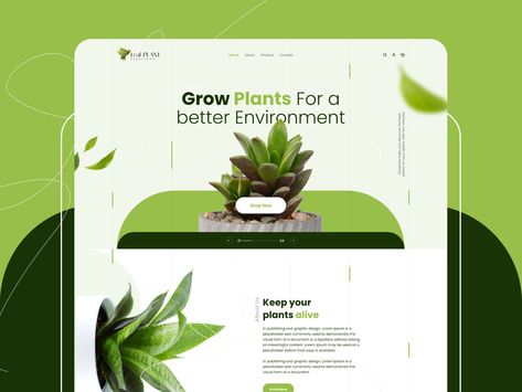 Indoor Plant🌵🌿 🍀 🍁 🍂 💐| Plant Shop Website Landing Page by Master Creationz -Global UI UX Design Studio on Dribbble Website Landing Page, Shop Website, Plant Shop, Best Indoor Plants, Interior Plants, Good Environment, Indoor Plant, Landing Page Design, Shopping Websites