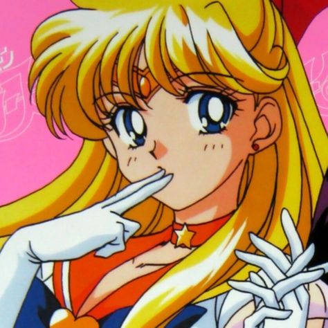 Sailor Moon Venus Icon, Sailor Venus And Mars, Sailor Venus Pfp, Sailor Venus Icon, Sailors Scouts, Sailor Moon Girls, Moon Icon, Arte Sailor Moon, Minako Aino