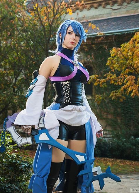 Kh Aqua, Aqua Kingdom Hearts, Enji Night, Kingdom Hearts Cosplay, Video Game Cosplay, Amazing Cosplay, Cute Cosplay, Cosplay Makeup, Best Cosplay