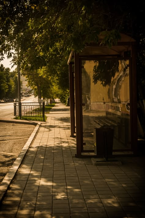 Waiting Shed Aesthetic, Bus Stop Aesthetic, Waiting At Bus Stop, Bus Aesthetics, Waiting Shed, Bus Aesthetic, Vintage Film Photography, Film Camera Photography, Bus Stops