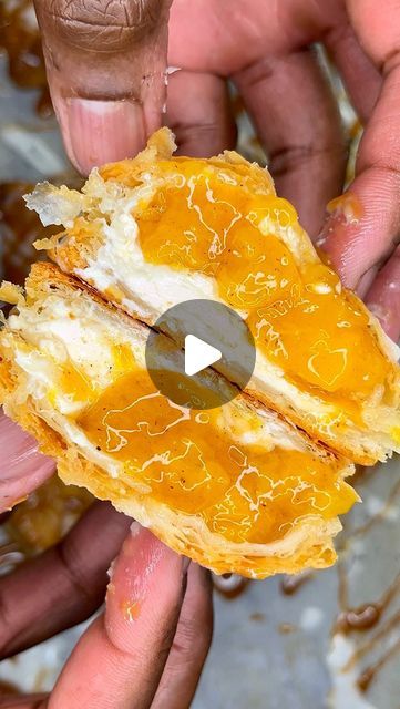 Rey | kingcooks on Instagram Peach Pocket Pies, Peaches And Cream Hot Pocket, Easy Pies, Peach Puff Pastry, Lost Kitchen, Fresh Peach Recipes, Peach Dessert, Dreamy Desserts, Peach Dessert Recipes