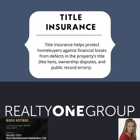 There are exceptions on these reports. Some items are not automatically included in the searches or in the protection. Always inquire with your Escrow and Title teams during a real estate transaction especially once you have received your Preliminary Title Report. We have two local Title and Escrow companies to assist you with your real estate needs: Western Title and & Escrow - 2 locations, Lincoln City and Newport: *3469 NW Highway 101 Lincoln City, OR 97367 - Tel: (541) 994-8928 *255 S... Real Estate Catchy Taglines, Real Estate Title Company, Sothebys Real Estate, Highway 101, Real Estate Tips, The Search, Newport, Lincoln, Finance