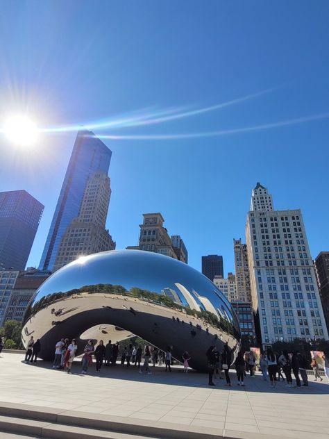 Millennium park,"Bean",Chicago Chicago Bean Pictures, Chicago Bean, Millennium Park, My Town, Chicago Illinois, Art Sketches, Illinois, Chicago, Quick Saves