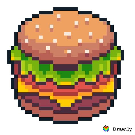 Pixel Art Food, Kare Kare, Piskel Art, 귀여운 음식 그림, Pixel Art Tutorial, Pixel Art Templates, Cool Pixel Art, New Retro Wave, Pix Art