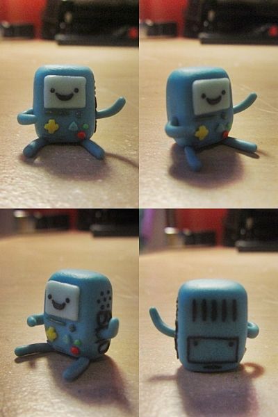 Bmo Adventure Time Clay, Clay Bmo, Adventure Time Clay Art, Clay Adventure Time, Adventure Time Clay, Bmo Adventure Time, Easy Clay Sculptures, Couple Crafts, Clay Clay