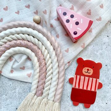 Diy Kit, Diy Kits, Baby Mobile, Macrame, Sugar Cookie, Blush, Macramé