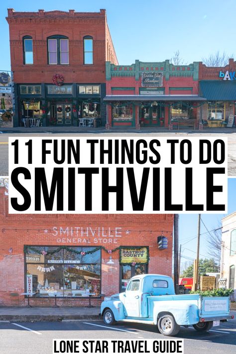 Meet the small Texas town that has charmed Hollywood... and is located less than an hour from Austin! best things to do in smithville tx | what to do in smithville texas | smithville tx things to do in | best day trips from austin tx | small towns near austin tx | hope floats filming locations | movie filming locations in texas | Smithville Texas, Hope Floats, Explore Texas, Mississippi Travel, Texas State Parks, Texas Places, Texas Roadtrip, Texas Towns, Vacation Usa