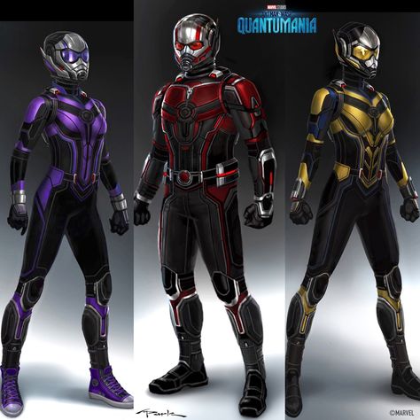 Wasp Cosplay, Ant Man Suit, Ant Man Marvel, Marvel Universe Art, Ant Man Movie, Ant Man And The Wasp Quantumania, Black Widow And Hulk, Avengers Earth's Mightiest Heroes, Marvel Concept Art