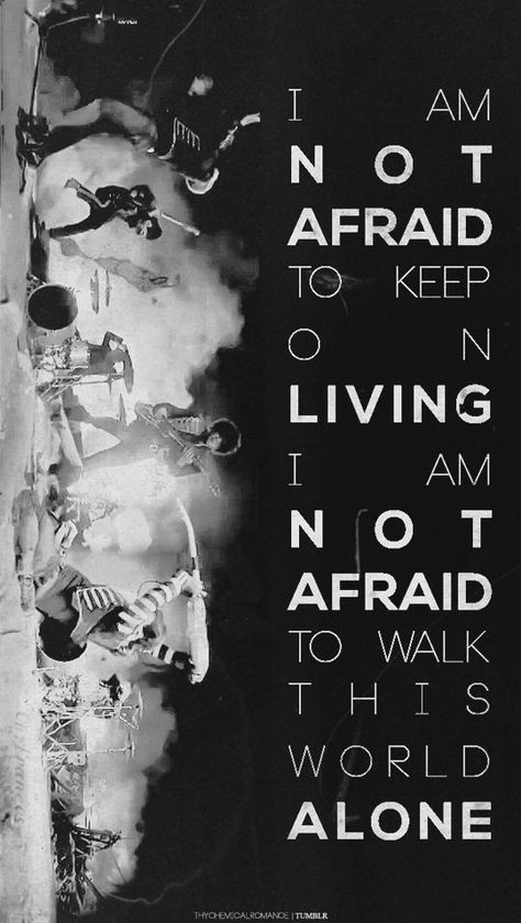 My Chemical Romance Wallpaper, Good Charlotte, Breaking Benjamin, Band Quotes, Papa Roach, Chris Tomlin, Three Days Grace, Lauren Daigle, I Am Not Afraid