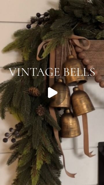 Home Coop Garden | Susana Zaldivar on Instagram Ceramic Bells, Rub N Buff, I Love You Too, Love You Too, Diy Christmas Tree Ornaments, Ceramic Bell, Christmas Projects Diy, Vintage Bell, Fun Christmas