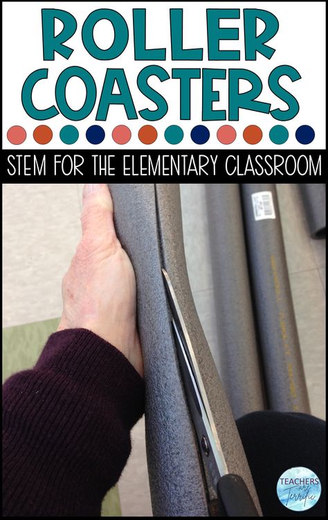 Roller Coasters is the Best STEM Challenge Ever - Teachers are Terrific Diy Marble Roller Coaster Science Projects, Diy Roller Coaster Projects, Roller Coaster Stem Challenge, Marble Roller Coaster Project, Diy Roller Coaster, Roller Coaster Model, Roller Coaster Project, Stem Challenges Elementary, Scout Projects