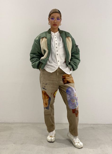 Yoon Ambush, Yoon Ahn, Vintage Hermes Bag, Eclectic Wardrobe, Masc Women, Dope Fits, Street Style Edgy, Fire Fits, Top Design Fashion