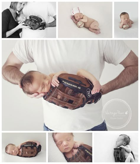 Baseball newborn photo ideas Infant Photography, Baby Boy Pictures, Newborn Pics, Baby Poses, Baseball Baby, Baby Boy Photos, Newborn Shoot, Boy Pictures, Baby Time