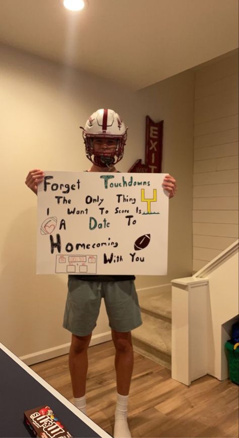 Football Formal Proposal, Hoco Signs To Ask A Boy, Promposal Ideas For Him Football, Football Hoco Proposal, Football Proposal, Basketball Hoco Proposals, Homecoming Dance Proposal, Promposal Ideas For Him, Girl Ask Guy