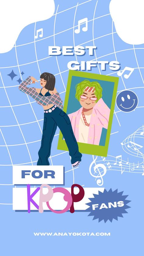 Give your K-Pop fan a gift they'll never forget with these awesome and unique gifts! From apparel to collectibles, you’ll find it all here in our guide of the best gifts for any K-Pop enthusiast. #kpop #koreangifts #kpopgifts #kpopidols #gifts Kpop Inspired Gifts, Birthday Gift Ideas For Kpop Fans, Kpop Fan Gift Ideas, K Pop Birthday Gift Ideas, Birthday Gifts For Kpop Fans, K-pop Concert Freebies Ideas, Kpop Gift Ideas For Friends, Diy Gifts For Kpop Fans, Gifts For Kpop Friends