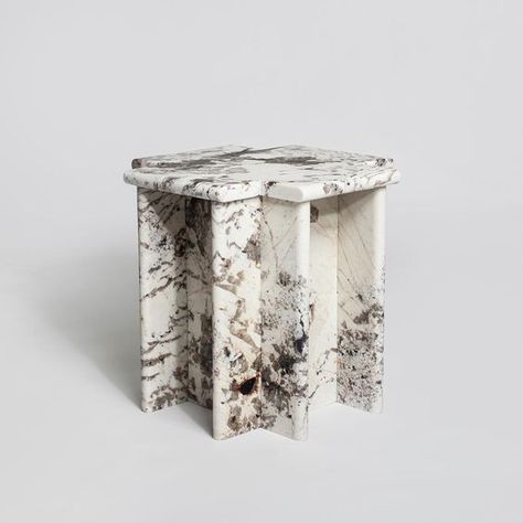 Stone Furniture, Marble Side Table, Marble Furniture, Прикроватные Тумбочки, Furniture Side Tables, Marble Table, Casegoods, Furniture Design Modern, Interior Furniture