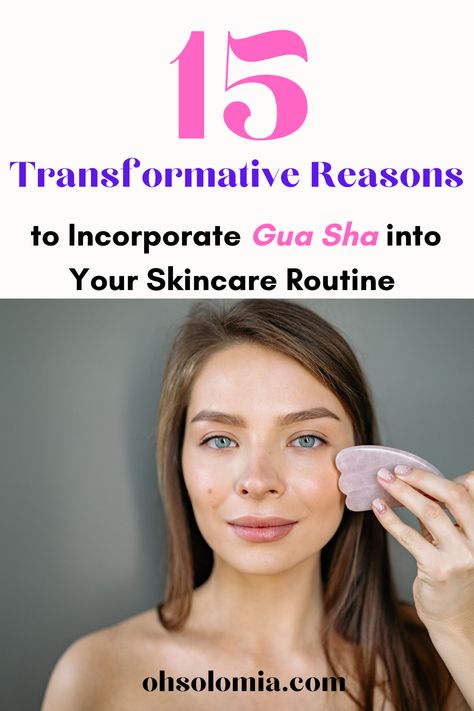 Close-up of a Gua Sha tool used for skincare, promoting collagen production, reducing fine lines, and achieving a radiant complexion. Gua Sha Benefits, Gua Sha Routine, Collagen Production, Gua Sha, Radiant Skin, Skin Health, Skincare Routine, Blog Post, Benefits