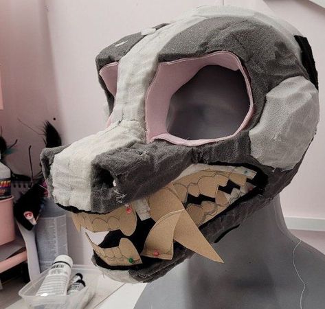 Cool Fursuit Ideas, Paper Fursuit, Canine Fursuit, Fursuit Base, Wolf Fursuit, Fursuit Making, Fursuit Ideas, Fursuit Tutorial, Fur Suits