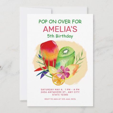 Popsicle Pop on Over Birthday Party Invitation wedsing invitations, byob wedding invitation, wedding invitation ideas diy #invitationepoutnow #invitationinspiration #invitationmusicvideo, dried orange slices, yule decorations, scandinavian christmas Wedding Invitation Ideas Diy, Byob Wedding, Wedding Invitation Ideas, Firefighter Wedding, Invitation Ideas, Yule Decorations, Birthday Board, Invitation Inspiration, Invitation Wedding