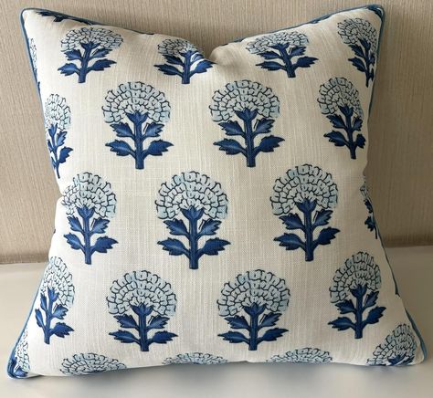 Amazon.com: YugTex Babur Floral Printed Decorative Square Accent Throw Pillow Cover - Decor for Living Room, Sofa, Chair, Patio, Car, Balcony, Bench, Porch, Nursery, Office, Bedroom - 20x20 Inches, Blue : Home & Kitchen Bench Porch, Balcony Bench, Room Sofa Chair, Blue Outdoor Pillows, Blue Accent Pillow, Blue Velvet Sofa, White Cushion Covers, Nursery Office, White Throw Pillows