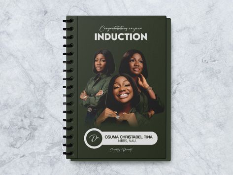 Graduation Jotter Cover Design, Convocation Jotter Design, Jotter Design Ideas, Notepad Cover Design, Induction Jotter Design, Jotter Cover Design, Poem Pictures, Jotter Design, Course Flyer