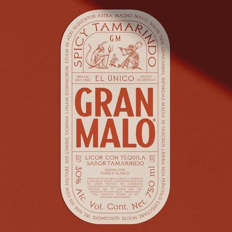 THEBRANDINGCOLLECTIVE® on Instagram: “Brand Identity Design & Supporting Brand Collaterals For «GRAN MALO» — We’re focused on branding and brand identity. Follow…” Cream Branding, Vintage Logos, Cocktails Bar, Restaurant Branding, Badge Design, Tag Design, Packaging Design Inspiration, Brand Identity Design, Graphic Design Branding