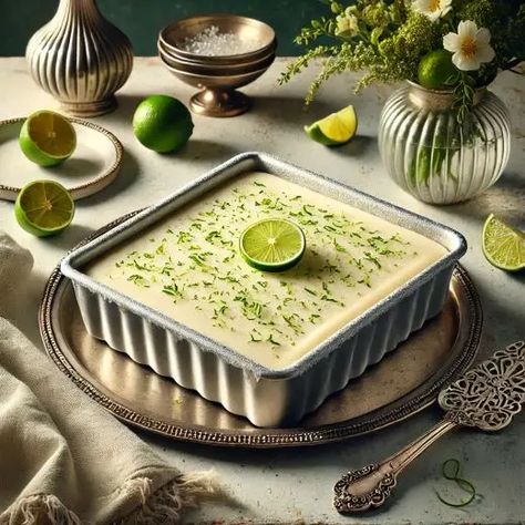 Frozen Key Lime Dump Cake Lime Dump Cake, Key Lime Dump Cake, Caramel Sticky Buns, Pineapple Dump Cake, Chocolate Dump Cake, Peach Cobbler Dump Cake, Southern Foods, Bacon Donut, Oatmeal Creme Pie