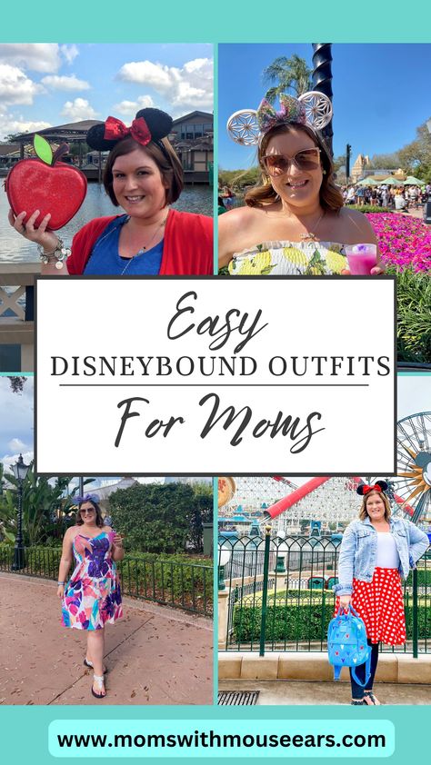 Easy Disneybound Outfits, Easy Disneybound, Theme Park Outfit Summer, Disney Bounding Ideas, Theme Park Outfit, Disneybounding Ideas, Outfit Ideas For Moms, Disney Character Outfits, Disney Bound Outfits Casual