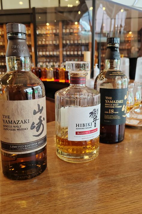 3 Suntory Whiskies Review Yamazaki Whisky, Suntory Whisky, Japanese Whisky, Whiskey Drinks, Cigars And Whiskey, Single Malt, Cigars, Luxury Living, Tequila