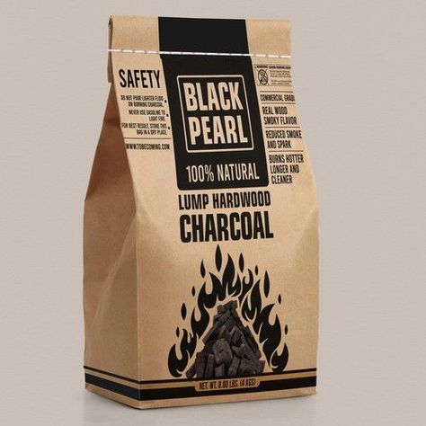 Coal Package Design, Briquettes Packaging, Charcoal Packaging Design, Bbq Packaging Design, Charcoal Packaging, Bbq Packaging, 99 Designs, Charcoal Picture, Custom Product Packaging