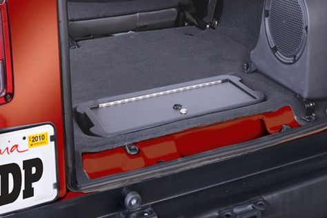 Secret compartments. Hidden doors. Secure stashes. - StashVault - Part 2 Secret Compartment Furniture, Hidden Doors, Lockable Storage, Secret Compartment, Hidden Door, Jeep Accessories, Secret Code, Storage Compartments, Hidden Storage