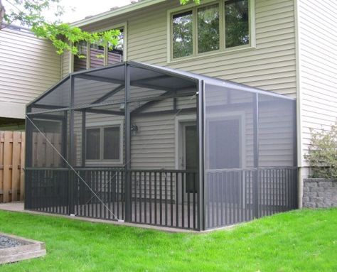 Screened In Porch Ideas, Patio Screen Enclosure, Screened In Porch Diy, Porch Kits, Porch Enclosures, Screened Porch Designs, Screened In Deck, Patio Slabs, Screen Enclosures