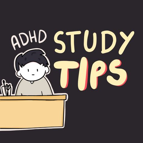 9 ADHD Study Tips | ADHD Couple School Planning, Note Taking Tips, Study Techniques, How To Focus Better, Productive Habits, School Plan, Study Sessions, Study Schedule, Study Methods