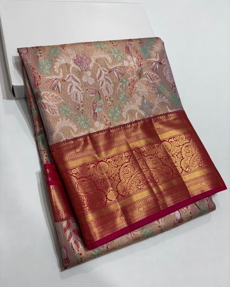 5000/- Limited Sarees - 4d Meenakari Sarees Indian Sarees, Silk Sarees, Saree, Silk, Quick Saves, Design