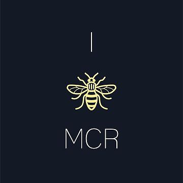 Manchester City Tattoo, Manchester Bee Tattoo, English Cities, I Love Manchester, Manchester Bee, Manchester University, City Tattoo, Music Culture, Bee Tattoo