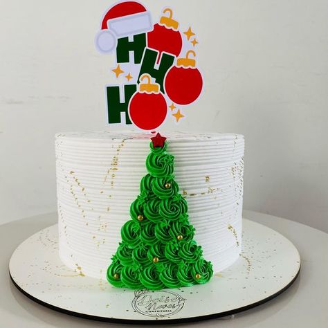 Christmas Themed Cake, Christmas Cake Designs, Christmas Cake Decorations, Christmas Cakes, Christmas Cupcakes, Navidad Christmas, Christmas Cake, Themed Cakes, Cake Designs