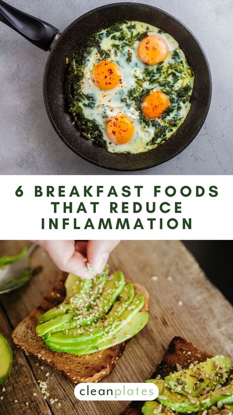 6 Breakfast Foods That Help Reduce Inflammation, Say Experts Antiflammatory Breakfast, Low Inflammation Breakfast, Anti Inflammation Diet Breakfast, Anti Inflammation Recipes Breakfast, Anti Inflammation Snacks, Inflammation Breakfast, Anti Inflammation Breakfast, Inflammation Diet Recipes, Inflammation Recipes