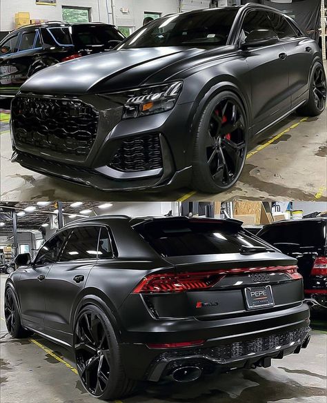 Audi Rs Q8 Mansory, Audi Rs Q8 Matte Black, Audi X8, Audi Rsq8 Black, Audi Q8 Rs, Q8 Audi, Audi Rsq8, Audi Rs Q8, Dream Cars Audi