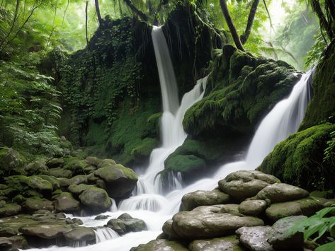 Discover Thailand's Beauty: Erawan National Park waterfall cascade Erawan National Park, Inspiring Landscapes, Awe Inspiring, National Park, National Parks, Thailand, Beauty