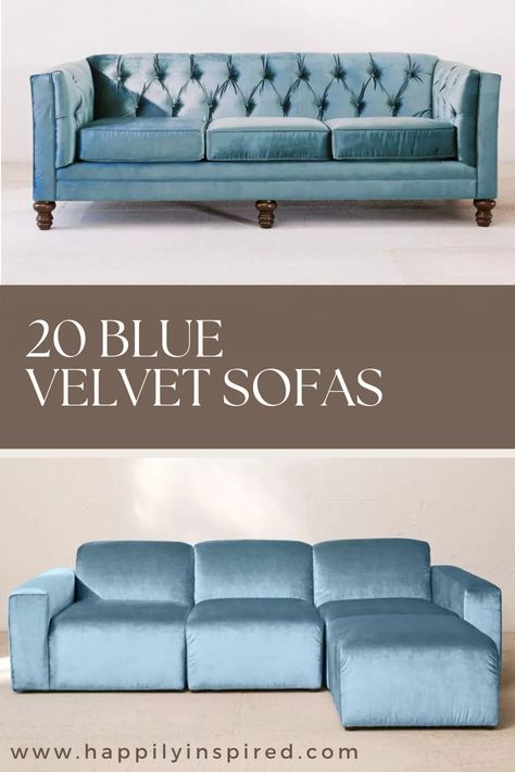 Blue Velvet Sofa Lounge, Blue Velvit Sofa, Sky Blue Sofa Velvet, Light Blue Couches, Blue Velvet Sofa Living Room, Blur Velvet Sofa, Blue Velvet Couch, Blue Velvet Sectional Hayneedle, Velvet Sofa Living Room