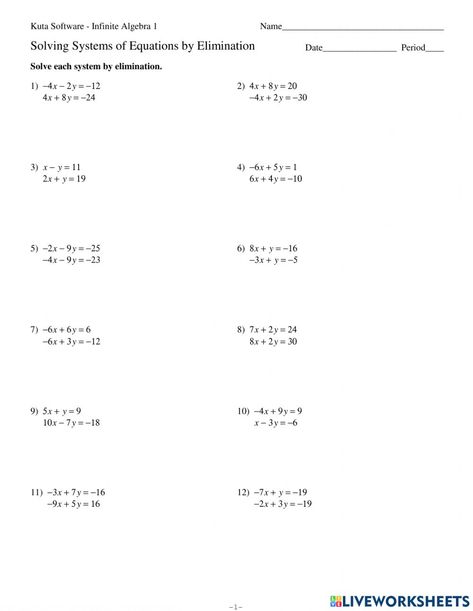 Literal Equations, Equations Worksheets, Simultaneous Equations, Mental Maths Worksheets, Mental Maths, Classroom Preparation, Graphing Worksheets, Maths Worksheets, Systems Of Equations